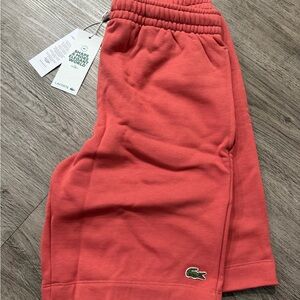 Lacoste Kids Vibrant Coral Joggers